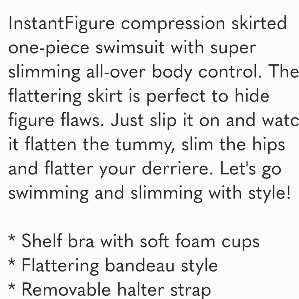 Instant Figure Compression Swimsuit - Picture 13 of 14